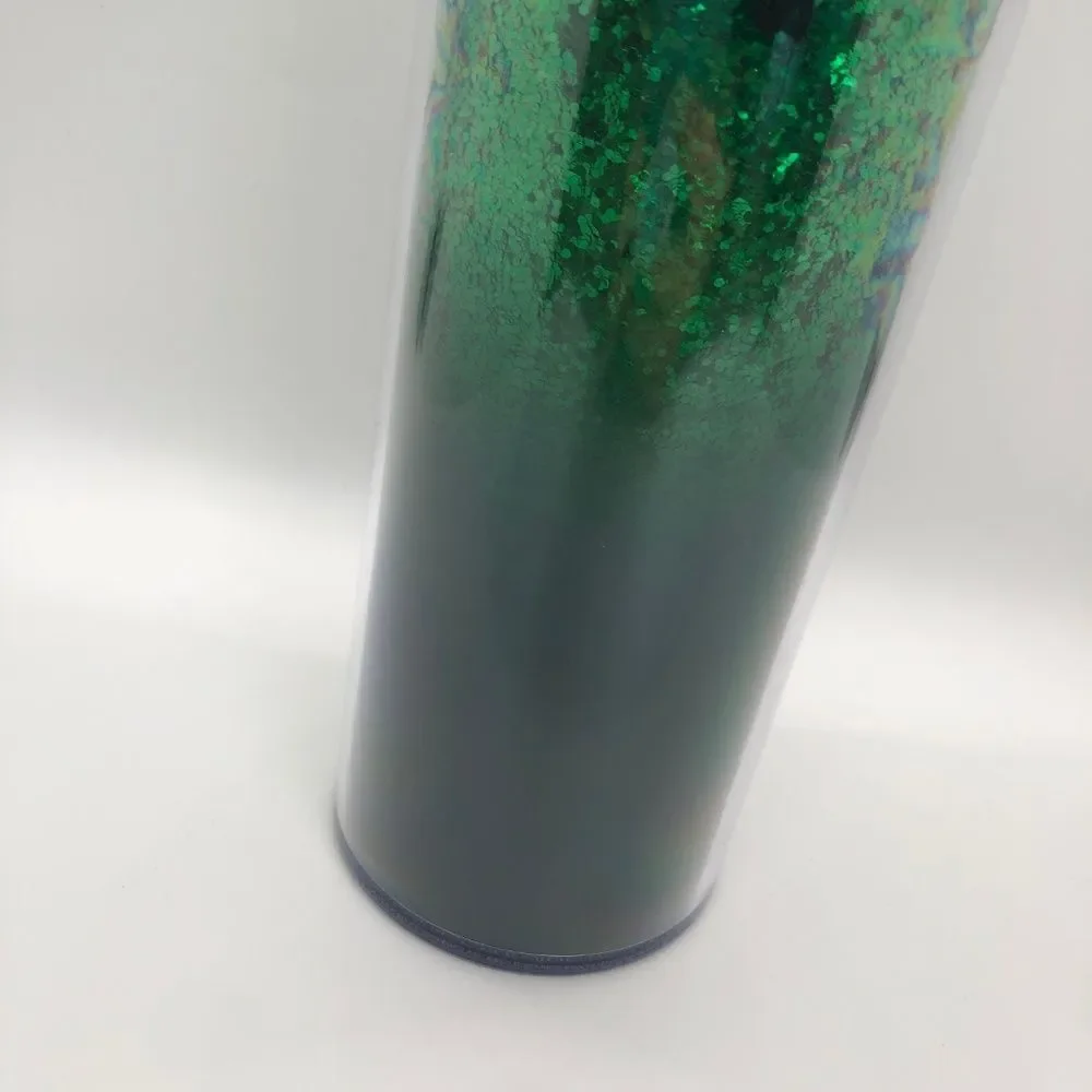 NEW Starbucks Green Glitter Sparkle Tumbler